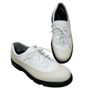 ECCO Leather Golf Shoes with Cleats Men’s Sz 6.5